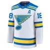 Mænd NHL St. Louis Blues Trøje Fanatics Premium Robert Thomas 2025-26 Hvid Udebane