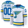 Mænd NHL St. Louis Blues Trøje Tilpasset Fanatics Premium 2025-26 Hvid Udebane