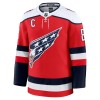 Mænd NHL Washington Capitals Trøje Fanatics Premium Alex Ovechkin 2025-26 Rød Tredje