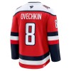 Mænd NHL Washington Capitals Trøje Fanatics Premium Alex Ovechkin 2025-26 Rød Tredje