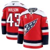 Mænd NHL Washington Capitals Trøje Fanatics Premium Tom Wilson 2025-26 Rød Tredje