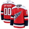 Mænd NHL Washington Capitals Trøje Tilpasset Fanatics Premium 2025-26 Rød Tredje