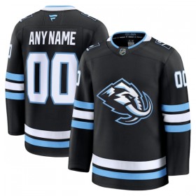 Mænd Trøje Tilpasset Utah Hockey Club Fanatics Premium 2025-26 Sort Hjemme