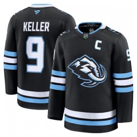 Mænd Trøje Utah Hockey Club Fanatics Premium Clayton Keller 2025-26 Sort Hjemme