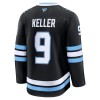 Mænd Trøje Utah Hockey Club Fanatics Premium Clayton Keller 2025-26 Sort Hjemme