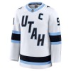 Mænd Trøje Utah Hockey Club Fanatics Premium Clayton Keller Hvid Udebane