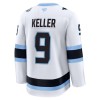 Mænd Trøje Utah Hockey Club Fanatics Premium Clayton Keller Hvid Udebane