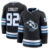 Mænd Trøje Utah Hockey Club Fanatics Premium Logan Cooley 2025-26 Sort Hjemme