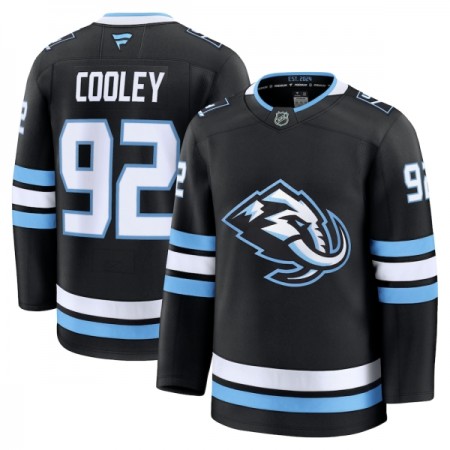 Mænd Trøje Utah Hockey Club Fanatics Premium Logan Cooley 2025-26 Sort Hjemme