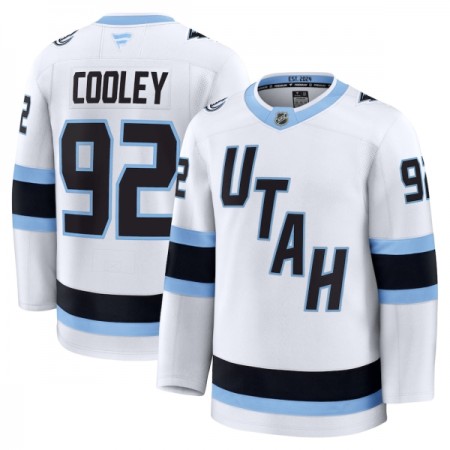 Mænd Trøje Utah Hockey Club Fanatics Premium Logan Cooley Hvid Udebane