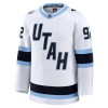 Mænd Trøje Utah Hockey Club Fanatics Premium Logan Cooley Hvid Udebane